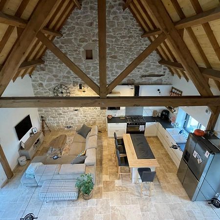 Вилла Ancienne Grange Renovee En Xaintrie Hautefage Экстерьер фото